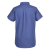 View Image 3 of 3 of Classic Wrinkle Resistant Short Sleeve Oxford Dress Shirt - Ladies'