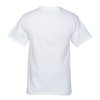View Image 2 of 2 of Hanes Authentic Pocket T-Shirt - Screen - White