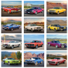 View Image 2 of 2 of Muscle Cars Calendar - Stapled - 24 hr