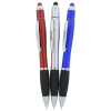View Image 3 of 5 of Curvy Stylus Twist Pen/Highlighter