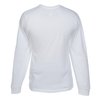 View Image 2 of 2 of Hanes ComfortSoft LS Tee - Men's - Screen - White