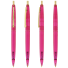 View Image 2 of 3 of Clic Pen - Translucent - Gold