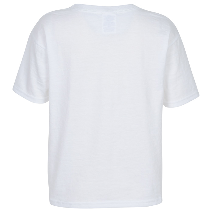 4imprint.com: Jerzees Dri-Power 50/50 T-Shirt - Youth - White - Screen ...