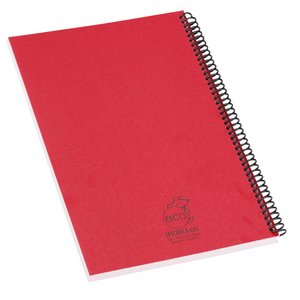 graph paper spiral bound notebook