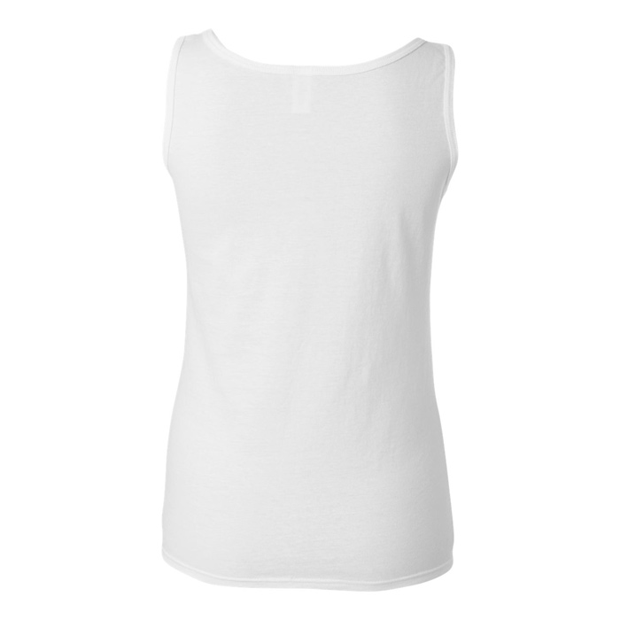 4imprint.com: Gildan Softstyle Tank Top - Ladies' - White - Embroidered ...