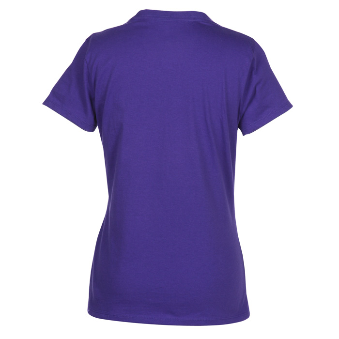4imprint.com: Hanes Perfect-T V-Neck T-Shirt - Ladies' - Colors ...