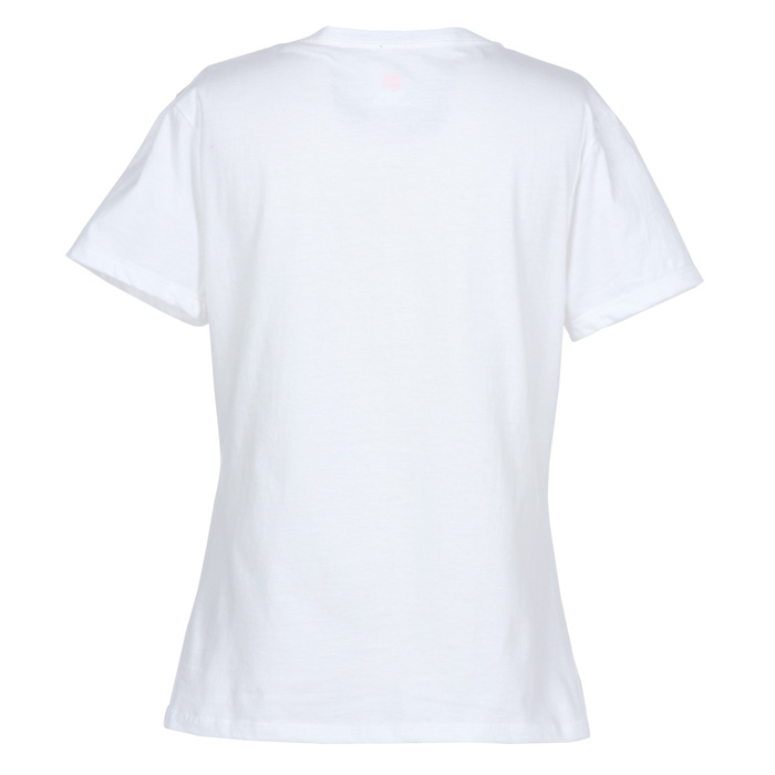 4imprint.com: Hanes Nano-T V-Neck T-Shirt - Ladies' - White ...