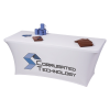 View Image 5 of 7 of Hemmed Closed-Back UltraFit Table Cover - 6'