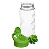 View Image 3 of 4 of Clear Impact Mini Mountain Bottle with Flip Carry Lid - 22 oz. - Shaker