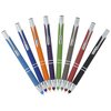 View Image 5 of 6 of Venetian Soft Touch Stylus Metal Pen - Laser
