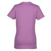 View Image 2 of 2 of Gildan 5.3 oz. Cotton V-Neck T-Shirt - Ladies' - Colors