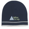 View Image 3 of 3 of Double Stripe Knit Beanie