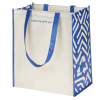 View Image 3 of 3 of Expressions Grocery Tote - Royal Print