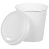 View Image 2 of 3 of Compostable Solid Cup with Traveler Lid - 10 oz.