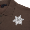 View Image 3 of 3 of Lapel Sticker by the Roll - Sheriff Badge