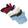View Image 3 of 3 of Cotton Twill Lightweight Visor - Embroidered