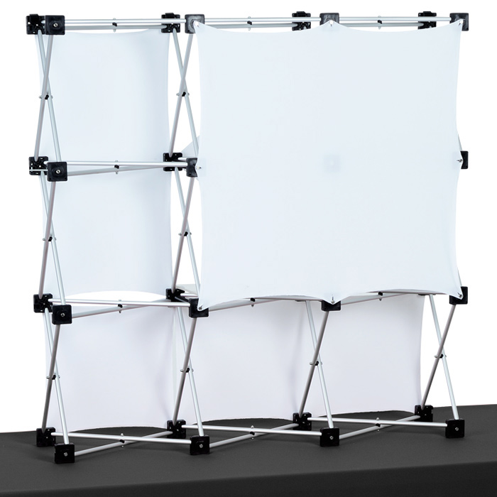 Geometric Junior PopUp Tabletop Display 5 Panel Kit