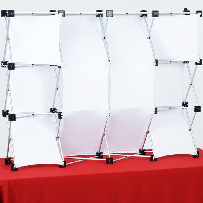 Geometric Junior PopUp Tabletop Display 8 Panel Kit