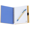 View Image 2 of 2 of Die Cut Recycled Notebook - Globe - 24 hr