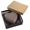 View Image 6 of 6 of Chocolate Heart Box with Truffles - Gold Box