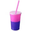 View Image 2 of 6 of Mood Stadium Cup with Straw - 17 oz.