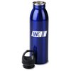 View Image 3 of 3 of h2go Solus Stainless Sport Bottle - 24 oz.
