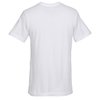 View Image 2 of 2 of Bella+Canvas V-Neck T-Shirt - Men's - White - Embroidered