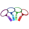 View Image 2 of 3 of Jumbo Retractable Badge Holder - 40" - Oval - Translucent - Label