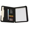 View Image 3 of 3 of Eclipse Bonded Leather Zippered Portfolio