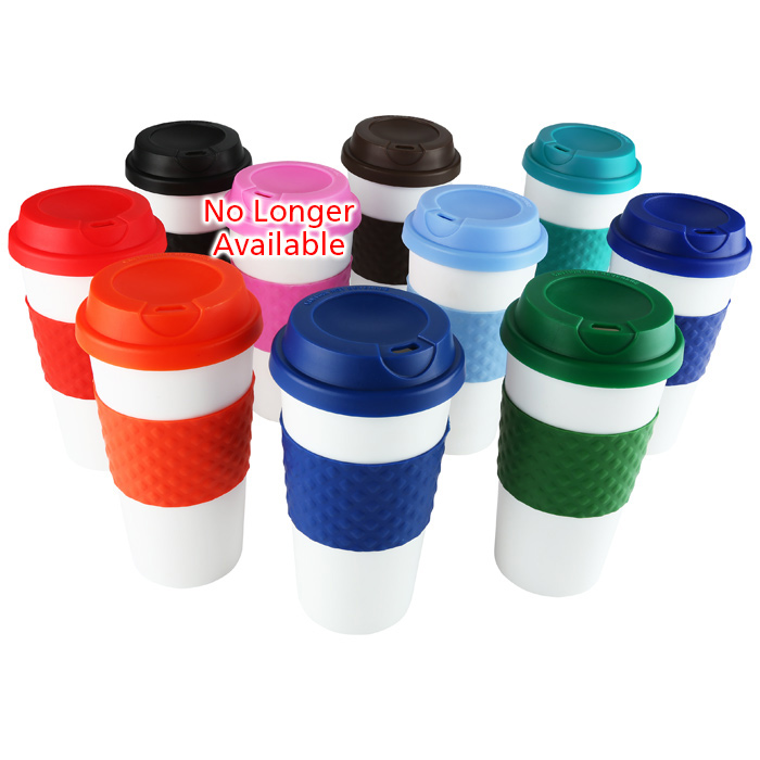 Color Banded Classic Coffee Cup 16 oz. 24 hr 11115024HR