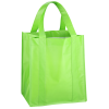 View Image 2 of 3 of Matte Laminated Front Pocket Shopper Tote
