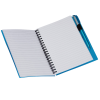 View Image 2 of 5 of Business Card Notebook with Pen - Translucent