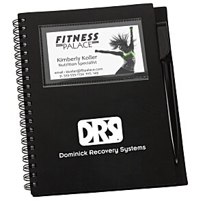 4imprint.com: Business Card Notebook with Pen - Opaque 111505-S
