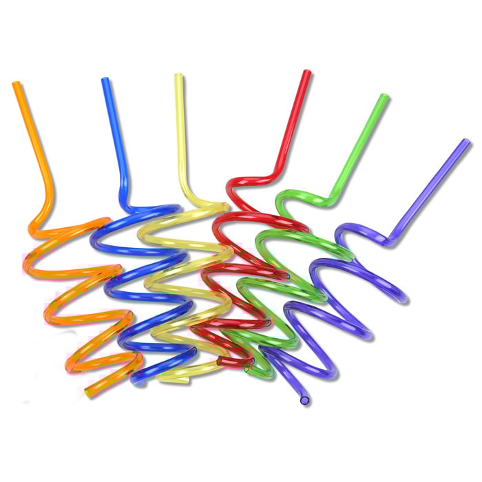 Slurpy Domed Tumbler with Crazy Straw 16 oz. 112320DL