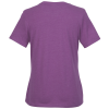 View Image 2 of 3 of Bella+Canvas Relaxed Crewneck T-Shirt - Ladies' - Heathers - Embroidered