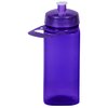 View Image 4 of 5 of PolySure Squared-Up Water Bottle with Handle - 24 oz.