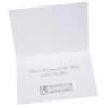 View Image 6 of 6 of Silver Snowflakes in Snow Greeting Card