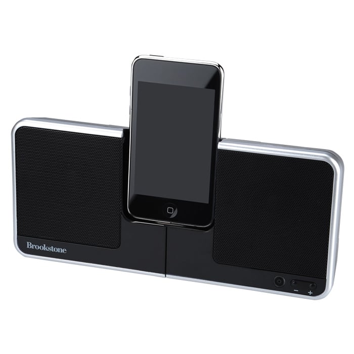 brookstone flip speaker dock