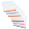 View Image 2 of 3 of Souvenir Designer Sticky Note - 3" x 3" - Ombre - 50 Sheet