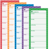 View Image 2 of 3 of Souvenir Magnetic Manager Notepad - Weekly - 25 Sheet