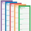 View Image 2 of 2 of Souvenir Magnetic Manager Notepad - Grocery - 50 Sheet