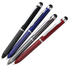 View Image 5 of 5 of Chevron Dual Ink Stylus Metal Pen
