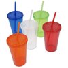 View Image 2 of 3 of Economy Tumbler with Straw - 20 oz.