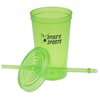 View Image 3 of 3 of Economy Tumbler with Straw - 20 oz.