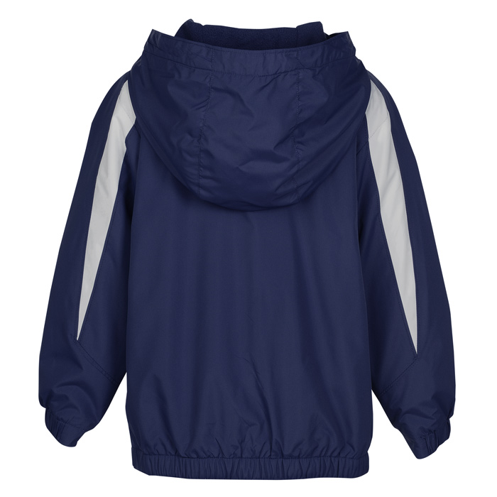 Athletic Fleece Lined Colorblock Jacket Youth 117292Y