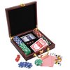 View Image 3 of 3 of Wooden Box Poker Set