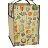 View Image 2 of 4 of Matte Laminated Vintage Design Grocery Tote