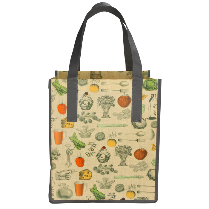 printed grocery tote bags