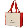 View Image 4 of 4 of Cotton Gusset 14 oz. Accent Box Tote
