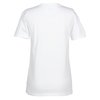 View Image 2 of 2 of Soft Spun Cotton T-Shirt - Ladies' - White - Embroidered